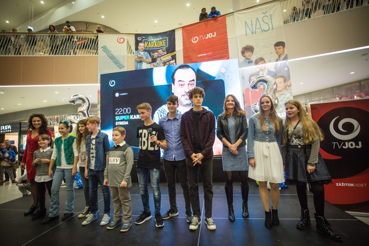 Bory Mall - 3. narodeniny a autogramiáda tvárí JOJky